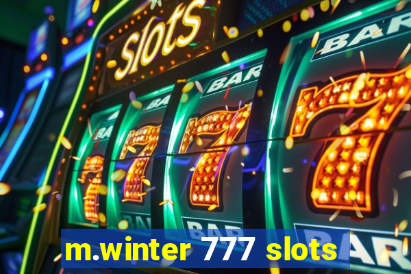 m.winter 777 slots